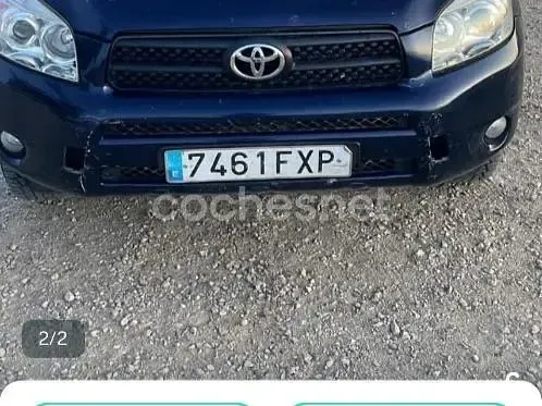 Usado Toyota RAV4 Executive 136 CV (100 kW) 2007 Azul SUV