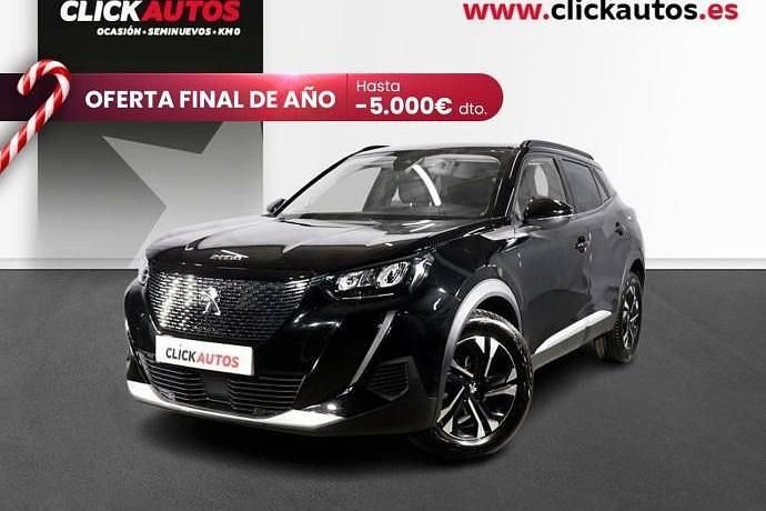 Negro Usado 2022 Peugeot 2008 Allure SUV | 12.250 € (Precio justo) - Imagen 1/4