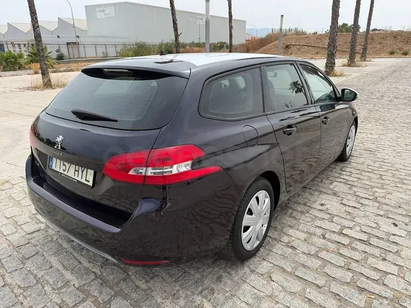Usado Peugeot 308 SW Access 116 CV (85 kW) 2014 Azul Familiar