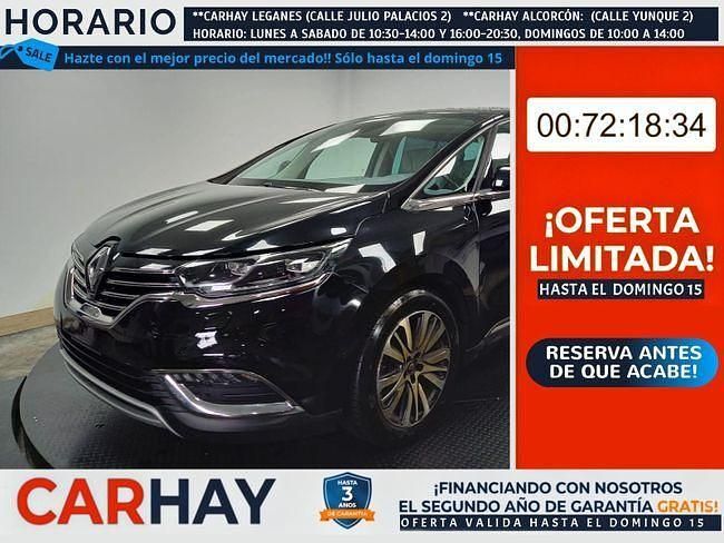Usado Renault Espace Initiale Paris 200 CV (147 kW) 2019 Negro Monovolumen