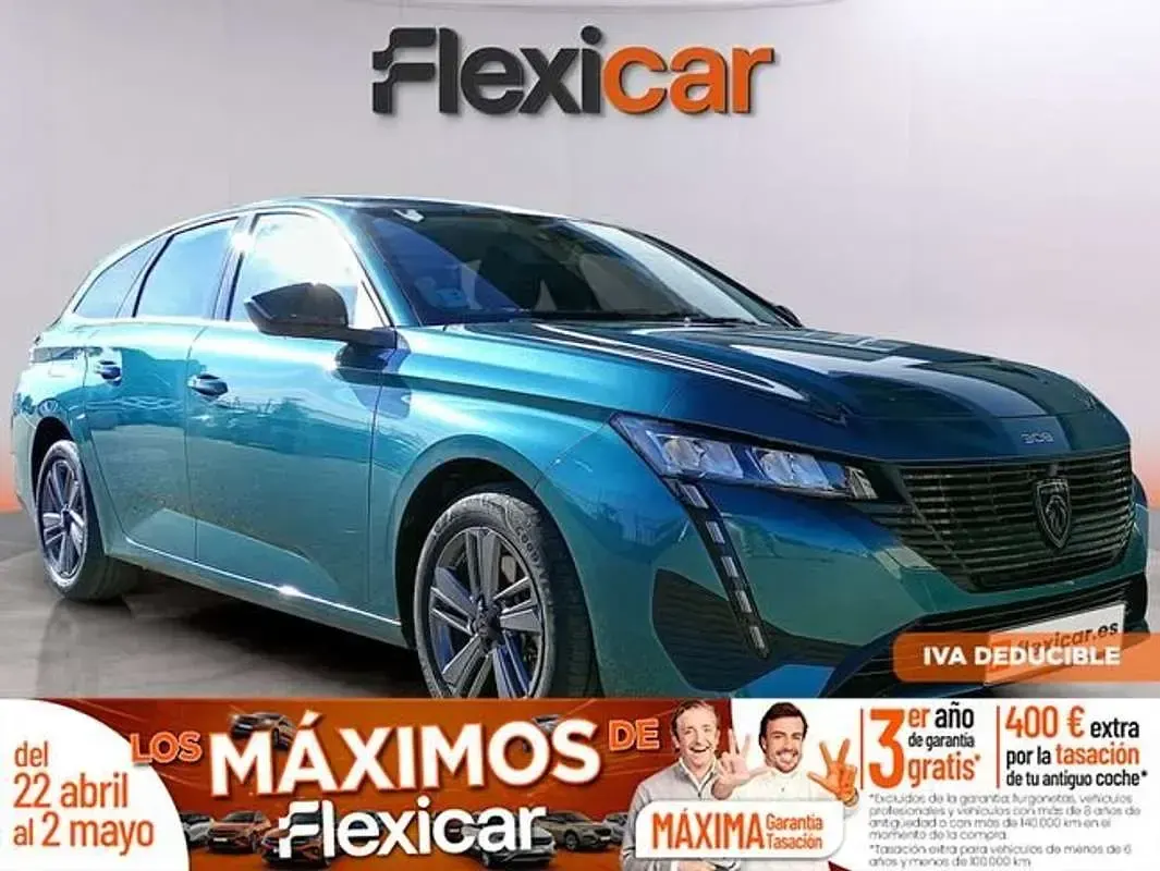 Usado Peugeot 308 Active 131 HP (96 kW) 2023 Verde Citadino