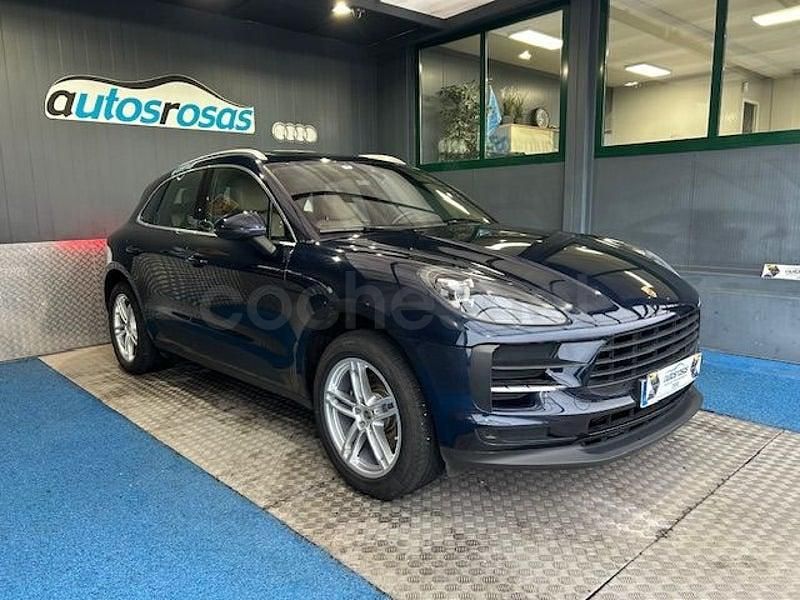 Usado Porsche Macan 245 CV (180 kW) 2019 Azul SUV