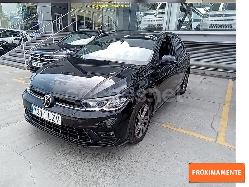 Negro Usado 2022 VW Polo R-line Berlina | 20.950 € (Precio justo) - Imagen 1/4