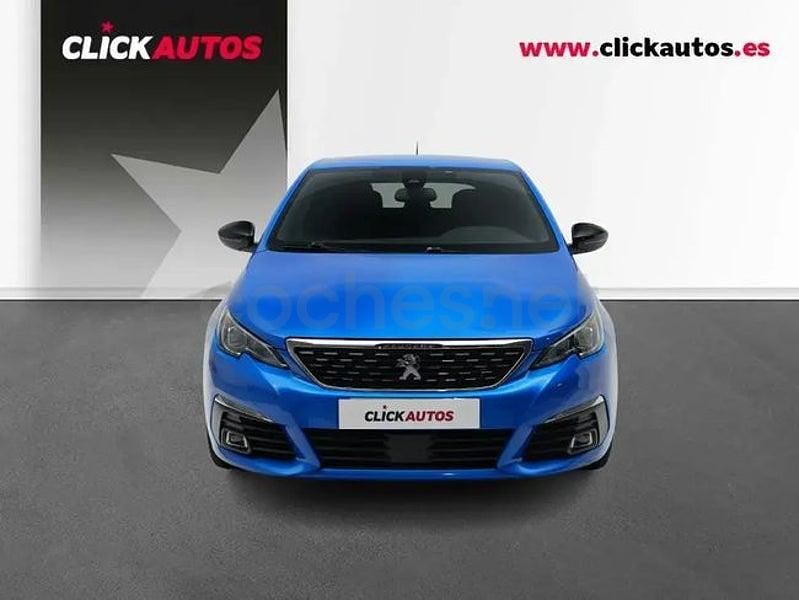 Usado Peugeot 308 GT 130 CV (95 kW) 2021 Azul Berlina