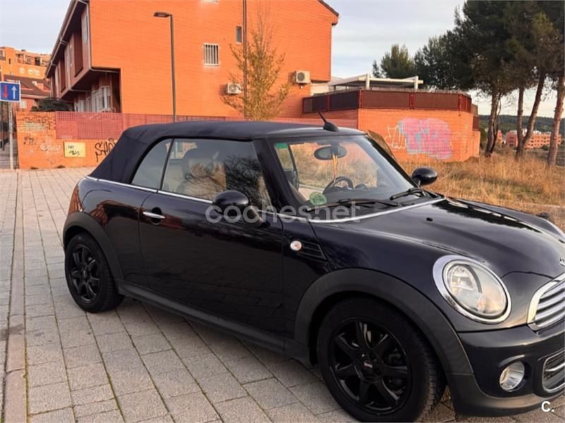 Usado Mini Cooper Cabriolet 122 CV (89 kW) 2012 Azul Descapotable