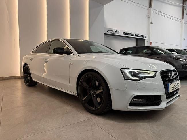 Usado Audi A5 S-Line 245 CV (180 kW) 2014 Blanco Coupe