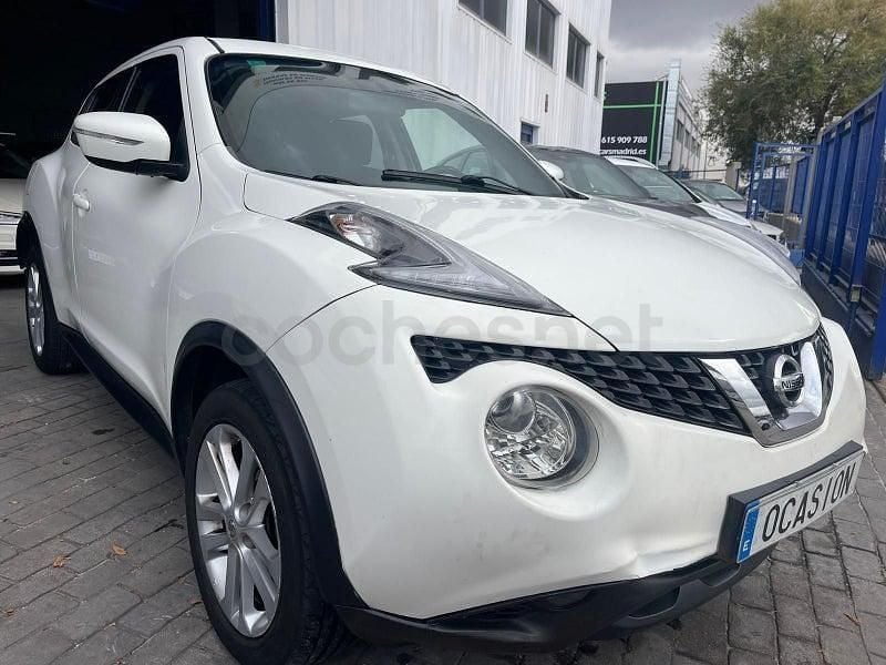 Usado Nissan Juke N-TEC 110 CV (80 kW) 2014 Blanco SUV
