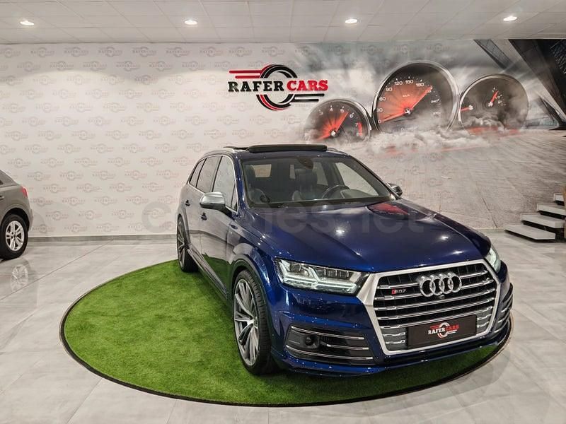 Usado Audi SQ7 S-Line 435 CV (319 kW) 2020 Azul SUV