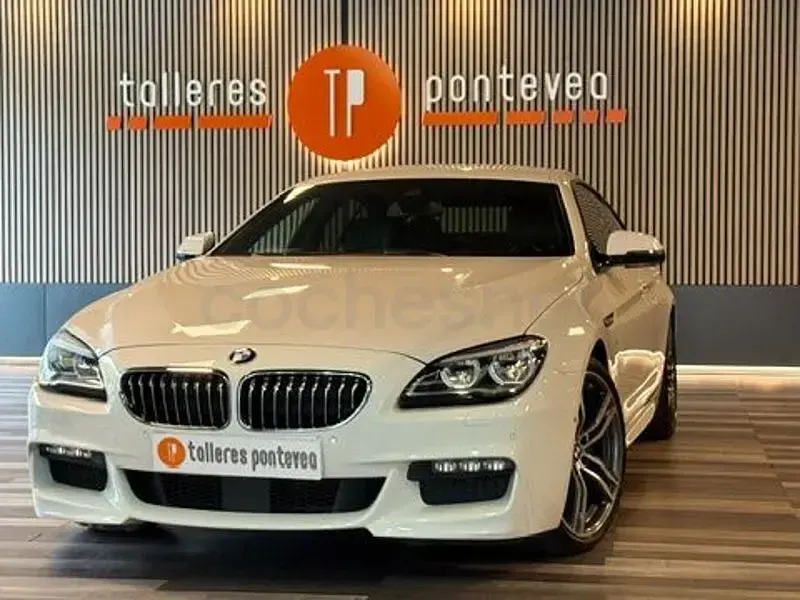 Usado BMW 640 313 CV (230 kW) 2018 Blanco Coupe