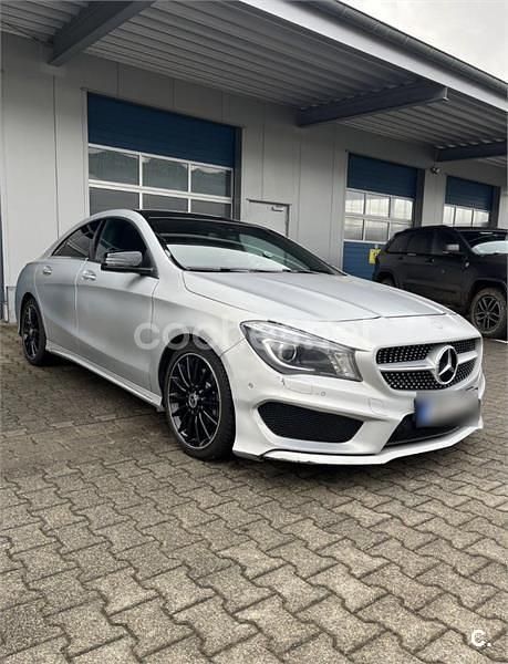 Usado Mercedes CLA220 170 CV (125 kW) 2015 Gris / plata Berlina