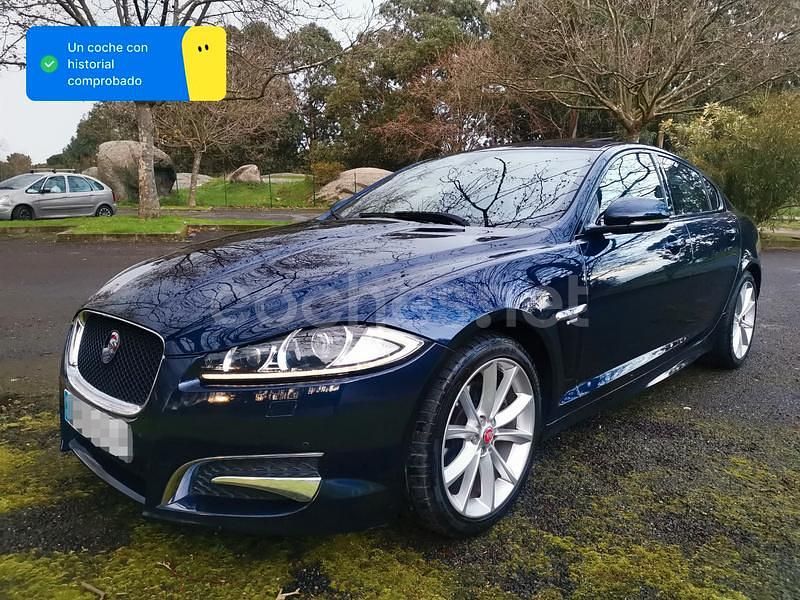 Azul Usado 2015 Jaguar XF R-Sport Berlina | 16.790 € (Super precio) - Imagen 1/4