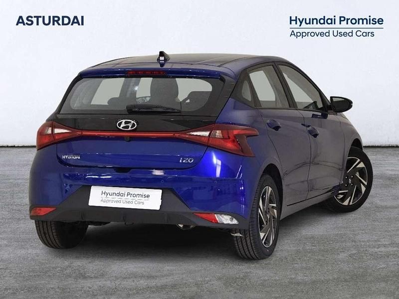 Usado Hyundai i20 84 CV (61 kW) 2024 Azul Utilitario