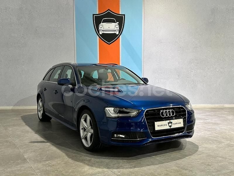 Azul Usado 2015 Audi A4 Familiar | 13.990 € (Buen precio) - Imagen 1/4
