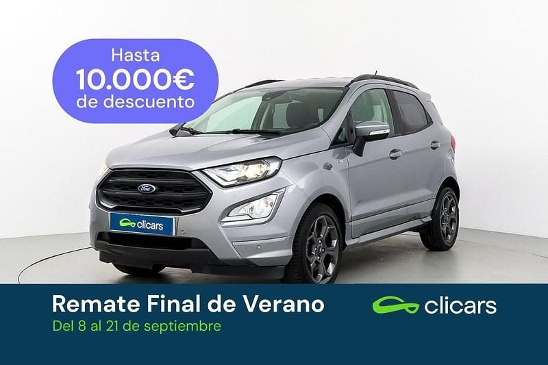 Gris Usado 2020 Ford Ecosport ST-Line SUV | 12.990 € (Precio justo) - Imagen 1/4