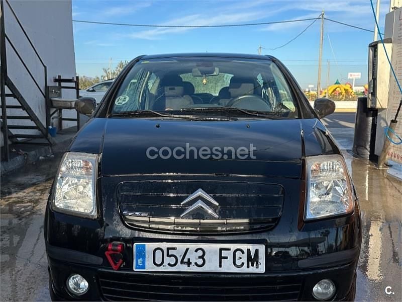 Usado Citroën C2 VTR Sport 70 CV (51 kW) 2006 Negro Utilitario
