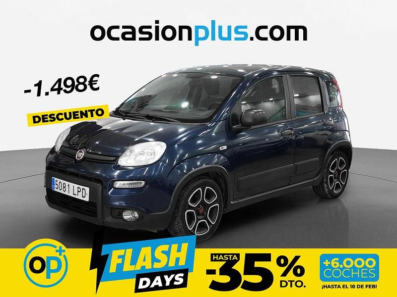 Usado Fiat Panda City Life 70 CV (51 kW) 2021 Azul Utilitario
