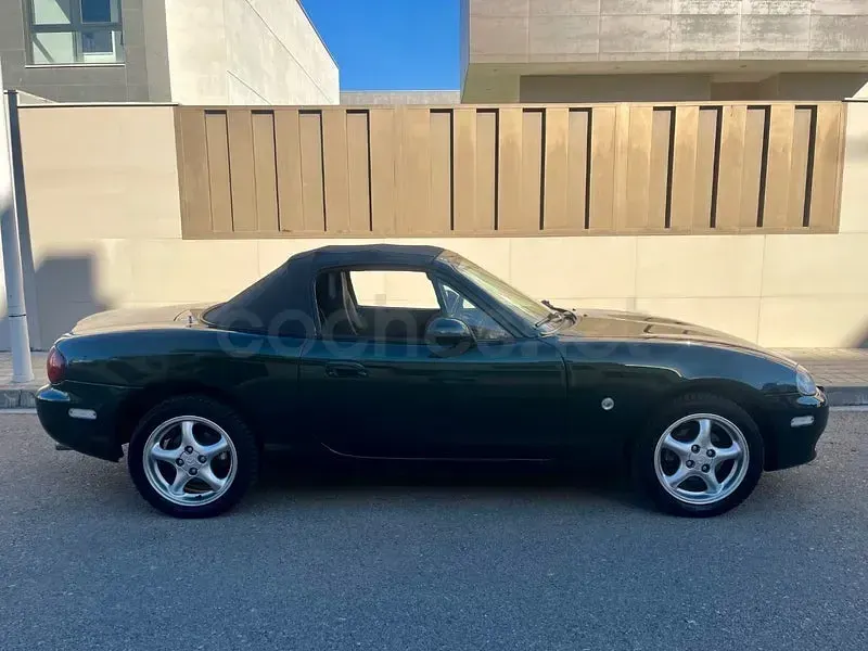Usado Mazda MX5 Active 110 CV (80 kW) 2003 Verde Descapotable