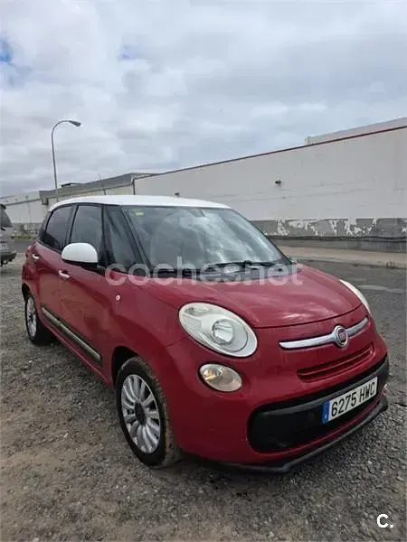 Usado Fiat 500L 85 CV (62 kW) 2014 Rojo Monovolumen