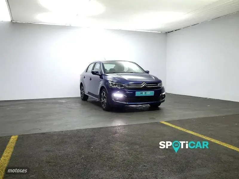 Usado Citroën C-Elysee I PureTech 82 CV (60 kW) 2019 Azul Berlina