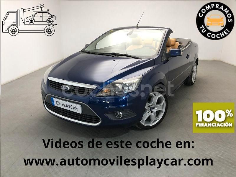 Azul Usado 2009 Ford Focus Cabriolet Titanium Descapotable | 7900 € (Caro) - Imagen 1/4