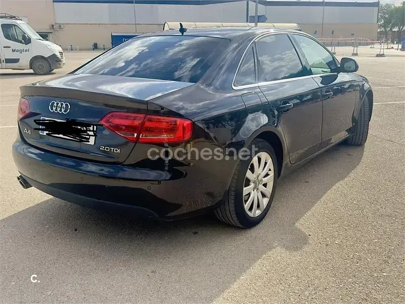 Usado Audi A4 S-Line 143 CV (105 kW) 2008 Negro Berlina