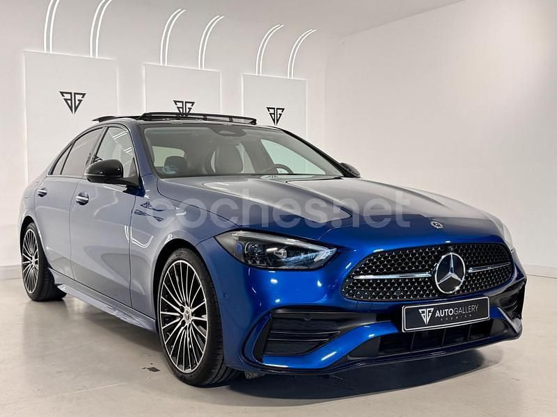 Usado Mercedes C220 200 CV (147 kW) 2022 Azul Berlina