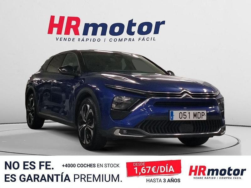 Usado Citroën C5 X Shine 131 CV (96 kW) 2023 Azul Familiar