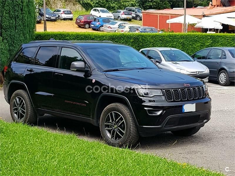 Occasion Jeep Grand Cherokee Trailhawk 250 PK (183 kW) 2018 Zwart SUV