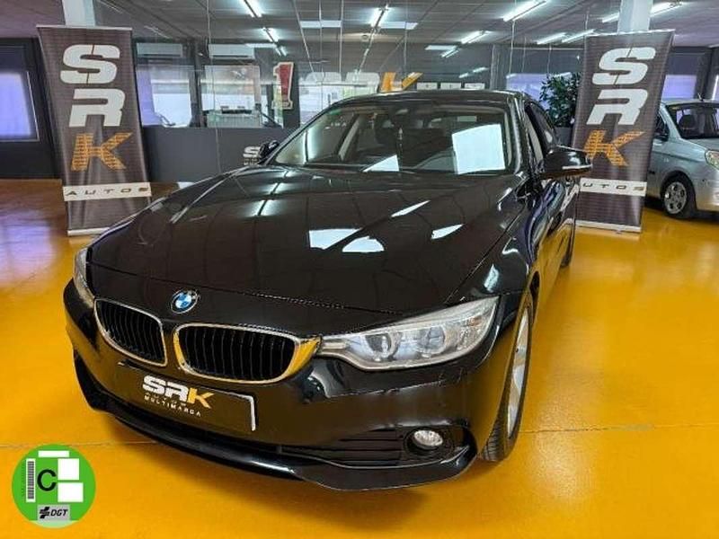 Negro Usado 2015 BMW 418 Gran Coupé Sport Line Coupe | 17.750 € (Precio justo) - Imagen 1/4
