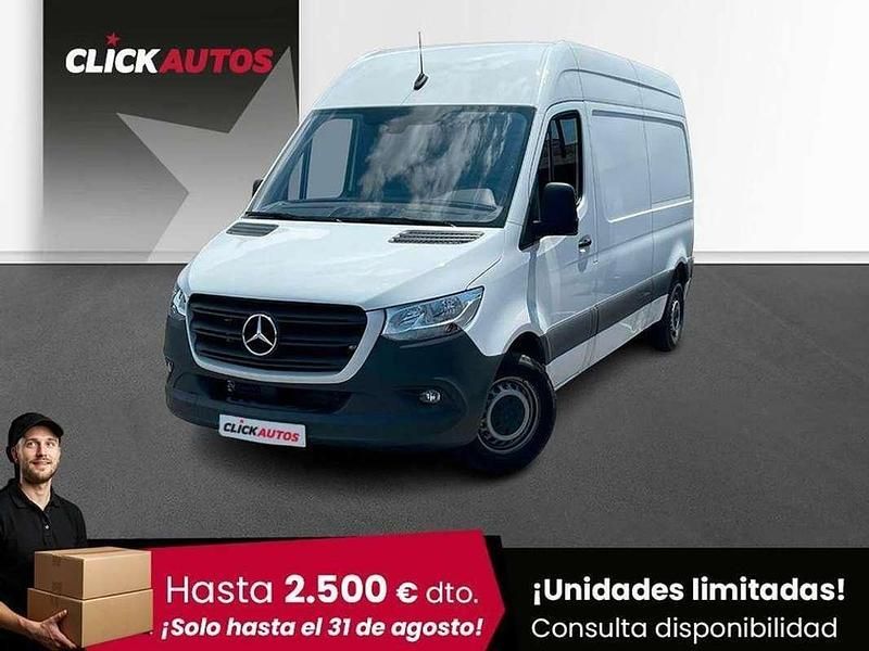 Blanco Usado 2023 Mercedes Sprinter Van | 32.900 € (Super precio) - Imagen 1/4