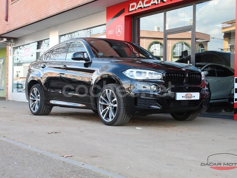 Negro Usado 2017 BMW X6 SUV | 36.950 € (Caro) - Imagen 1/4