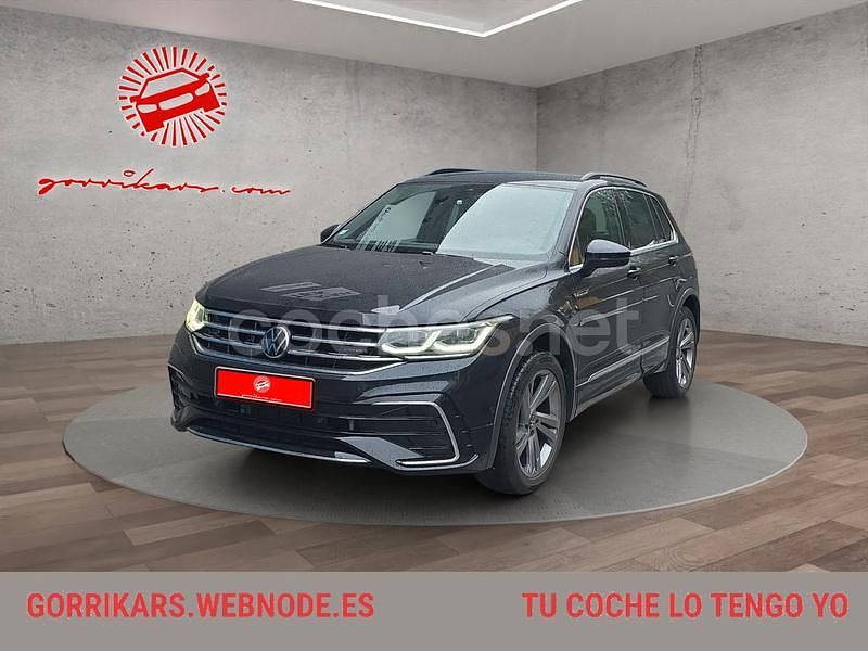 Usado VW Tiguan R-line 245 CV (180 kW) 2022 Negro SUV