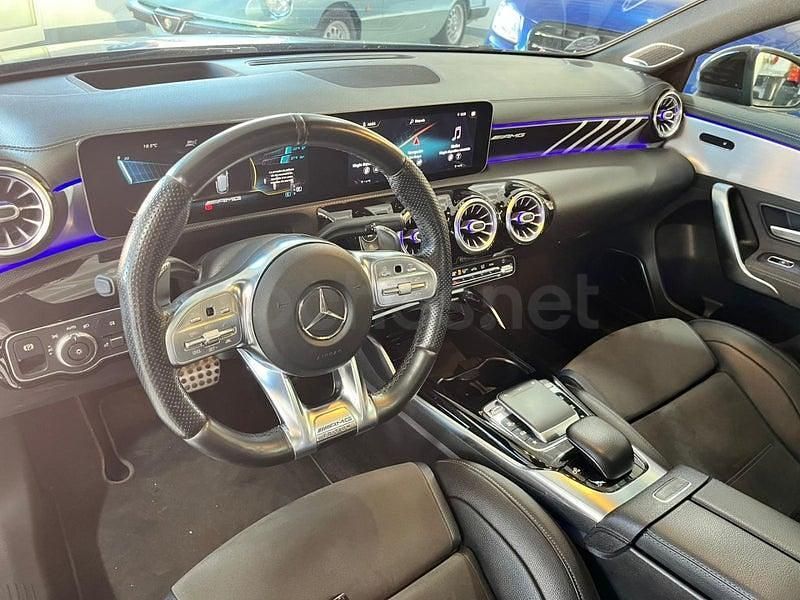 Usado Mercedes A35 AMG 306 CV (225 kW) 2019 Azul Berlina