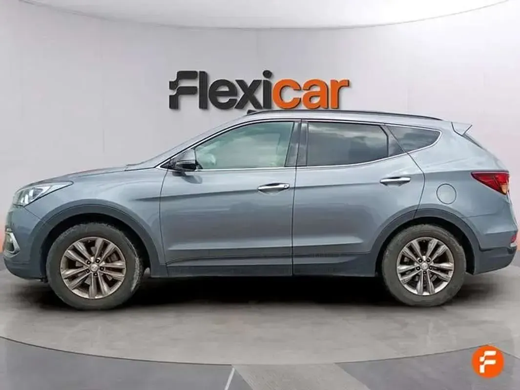 Usado Hyundai Santa Fe 201 CV (147 kW) 2016 Gris SUV