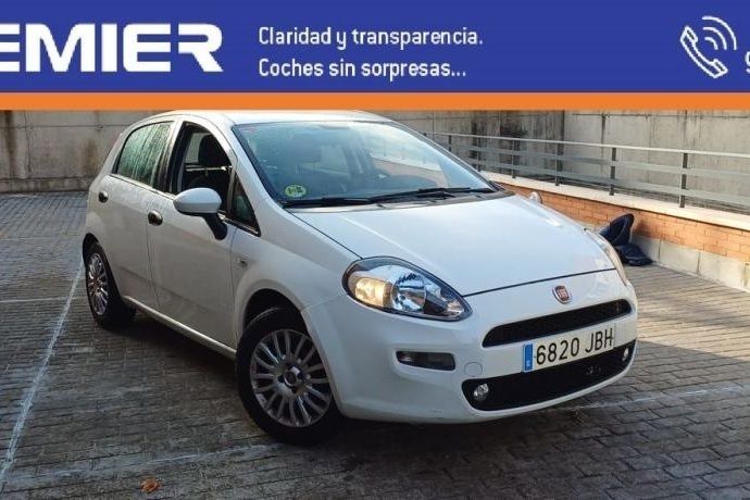 Blanco Usado 2014 Fiat Punto Pop Utilitario | 6990 € (Super precio) - Imagen 1/4
