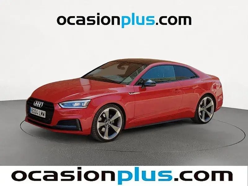 Rojo Usado 2021 Audi A5 S-Line Coupe | 37.719 € (Precio justo) - Imagen 1/4