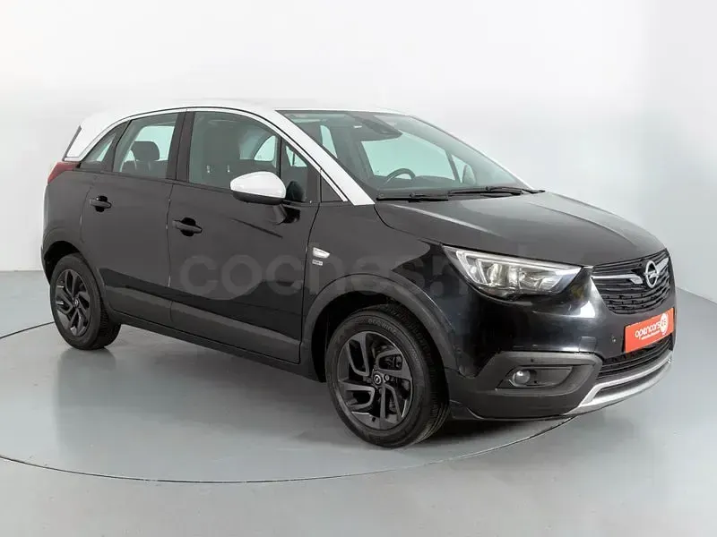 Käytetty Opel Crossland X Design Edition 110 HP (80 kW) 2019 Musta Katumaasturi