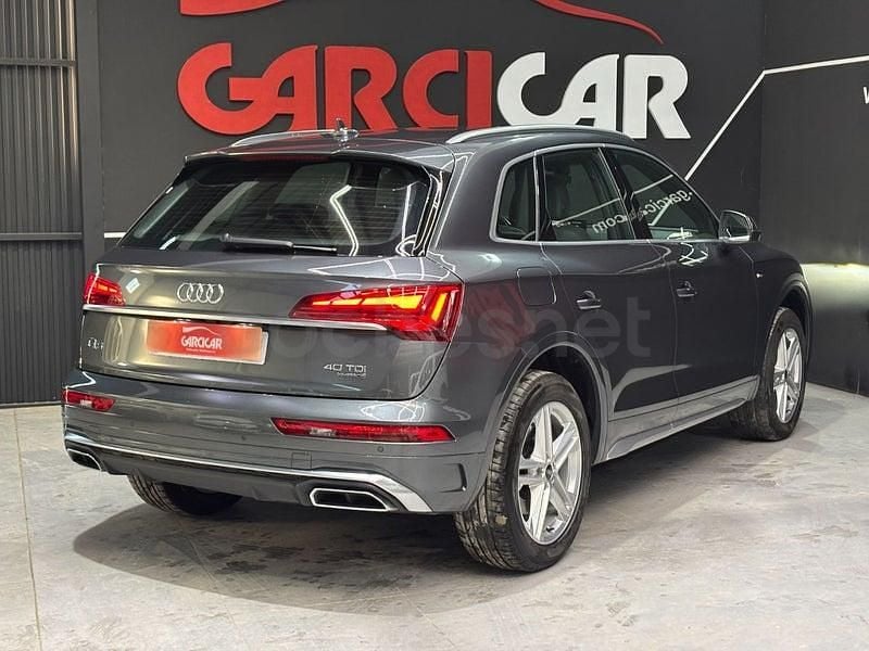 Usado Audi Q5 S-Line 204 CV (150 kW) 2021 Gris / plata SUV