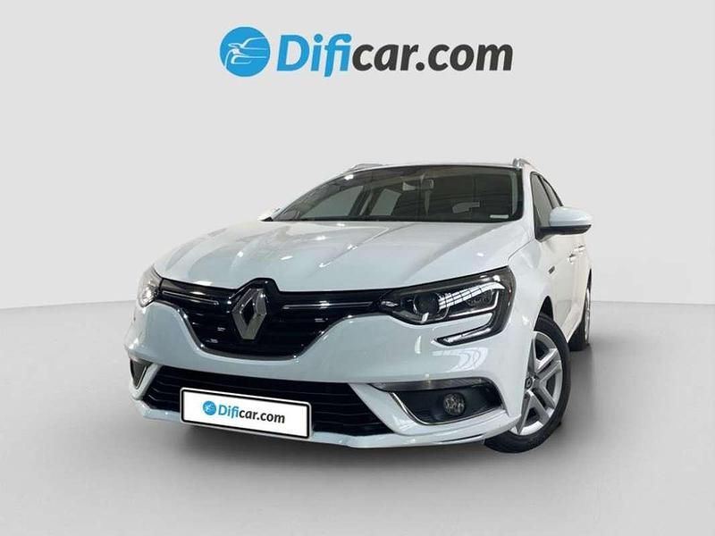Blanco Usado 2017 Renault Mégane GrandTour Familiar | 13.990 € (Un poco caro) - Imagen 1/4