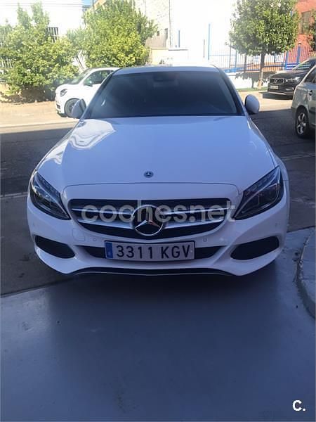 Usado Mercedes C220 170 CV (125 kW) 2018 Blanco Berlina