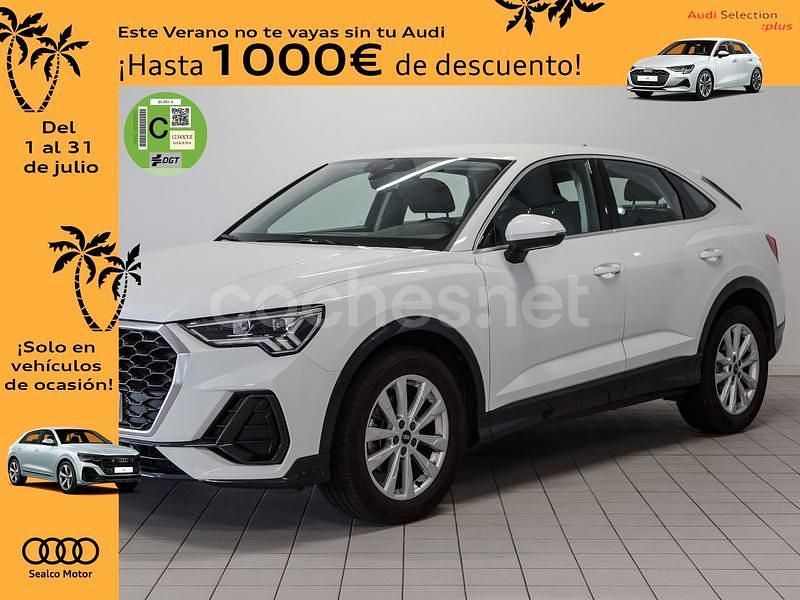 Blanco Usado 2020 Audi Q3 Sportback Advanced Plus SUV | 32.990 € (Buen precio) - Imagen 1/2