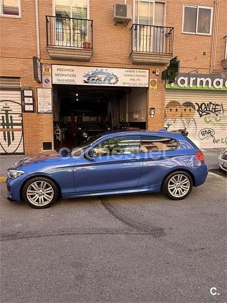 Usado BMW 118 150 CV (110 kW) 2016 Azul Utilitario
