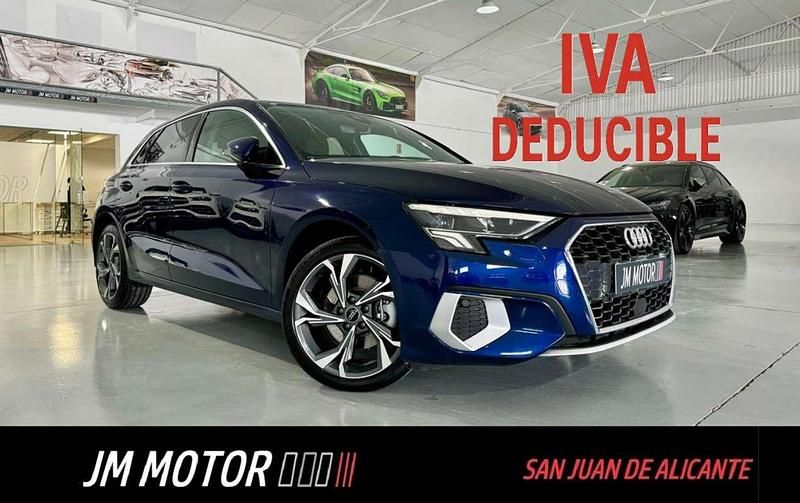 Azul Usado 2022 Audi A3 Sportback e-tron Advanced Utilitario | 26.900 € (Precio justo) - Imagen 1/4