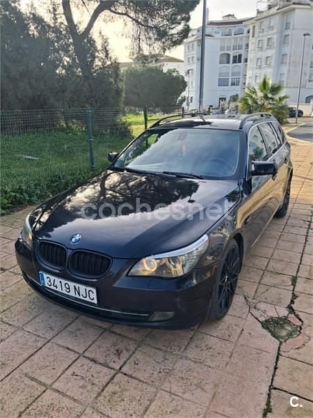 Usado BMW 525 177 CV (130 kW) 2008 Negro Familiar
