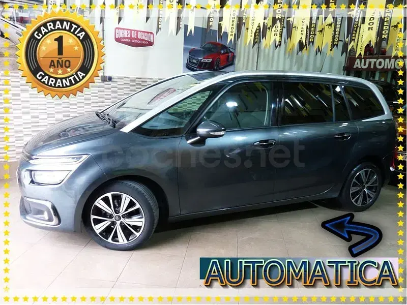Usado Citroën C4 Picasso Feel 120 CV (88 kW) 2017 Gris / plata Monovolumen