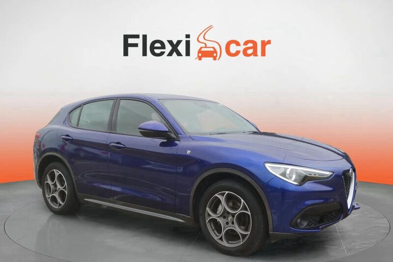 Azul Usado 2022 Alfa Romeo Stelvio Ti SUV | 29.290 € (Precio justo) - Imagen 1/4