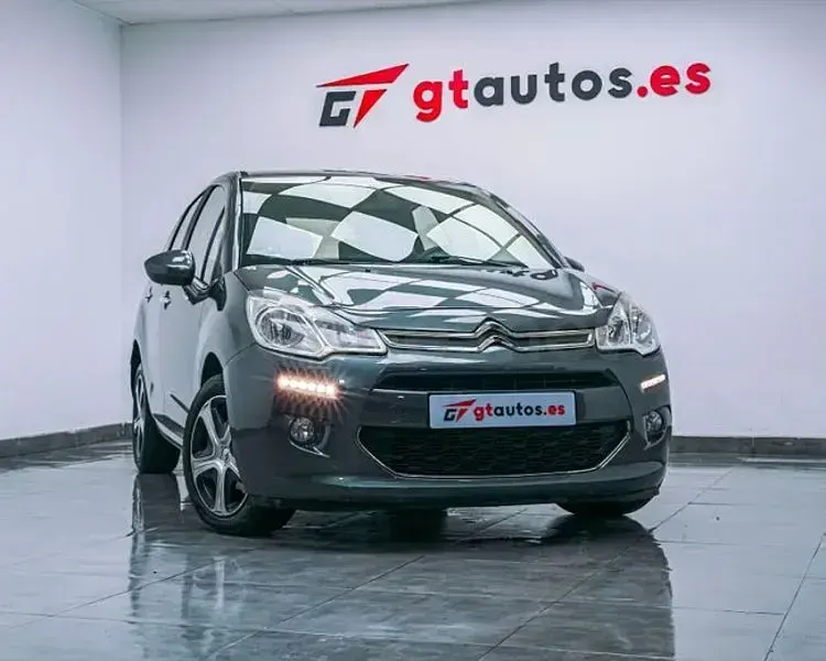 Usado Citroën C3 Live 75 CV (55 kW) 2016 Negro Berlina