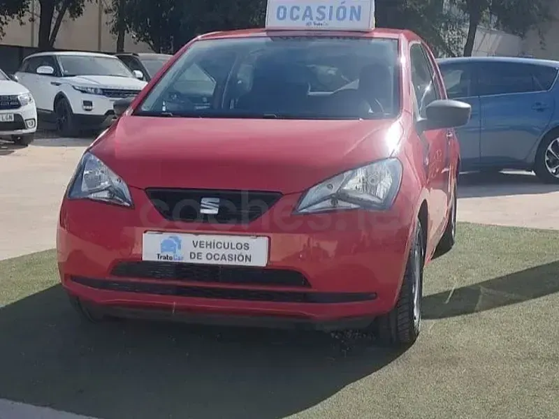 Usado Seat Mii Chic 60 CV (44 kW) 2015 Rojo Utilitario