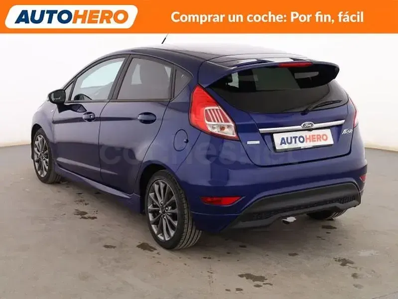 Usado Ford Fiesta ST-Line 100 CV (73 kW) 2016 Azul Utilitario