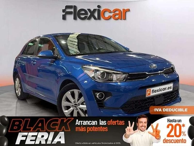 Azul Usado 2021 Kia Rio Utilitario | 12.990 € (Un poco caro) - Imagen 1/4